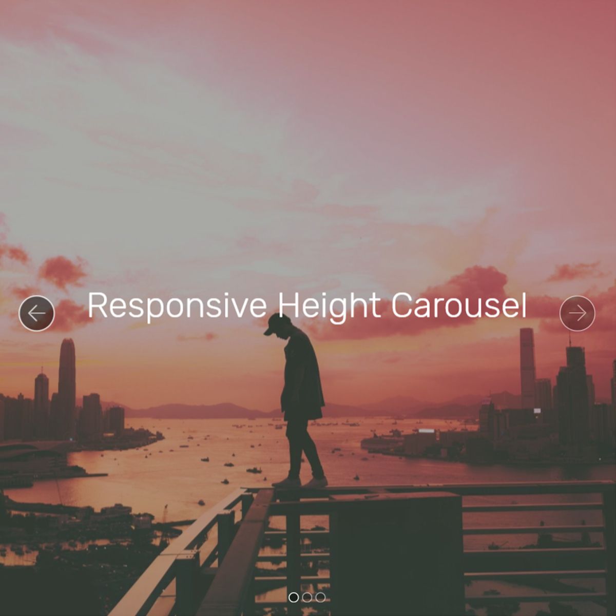 HTML5 Bootstrap Picture Carousel